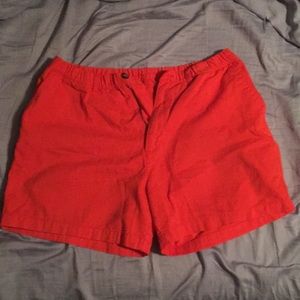 Orange Bearbottom Shorts